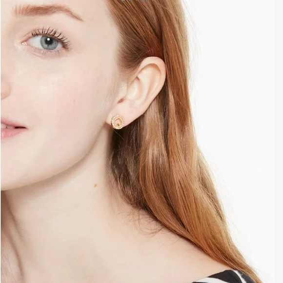 Kate Spade Spot the Spade Earrings NWT - Picture 3 of 3